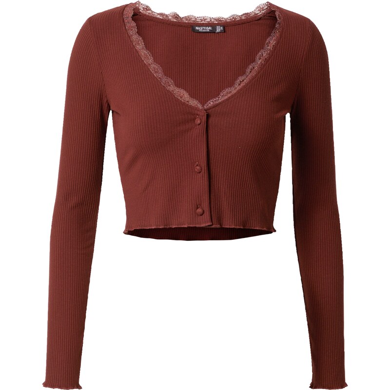 Nasty Gal Tričko čokoládová 54231085