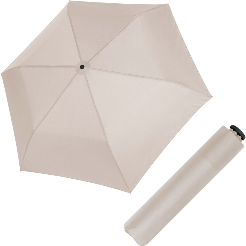Doppler Zero99 - dámsky skladací dáždnik béžová