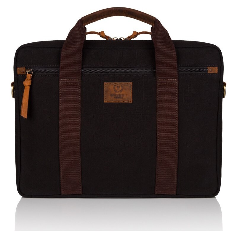 Paolo Peruzzi Taška na notebook s popruhom na kufor | čierna T-31-MC 32421714
