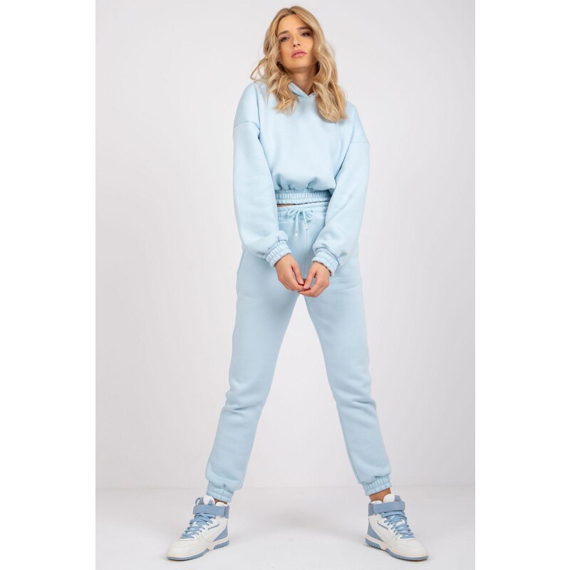 MladaModa Hrubá tepláková súprava Auxerre svetlomodrá 32425381