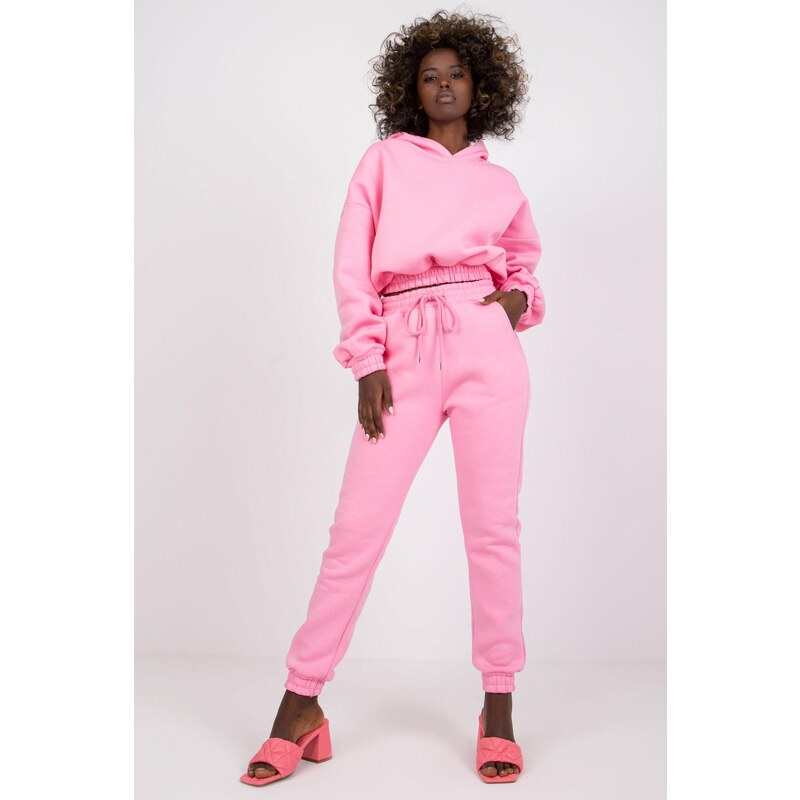 MladaModa Hrubá tepláková súprava Auxerre jasná ružová 32425382