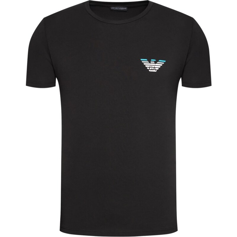 Pánske tričko krátky rukáv - 110853 2R525 00020 - čierne - Emporio 32907634