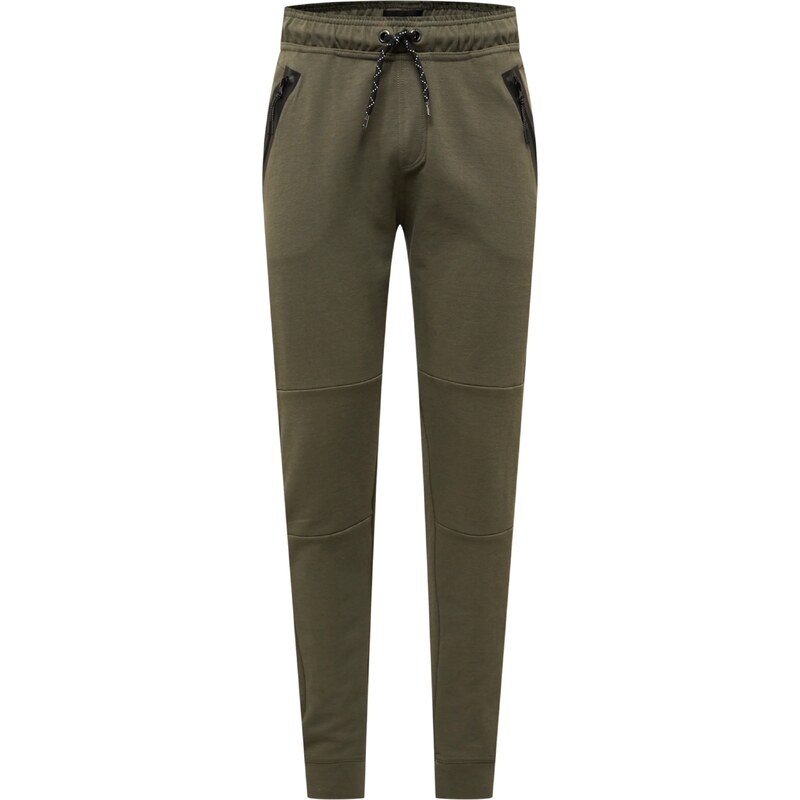 Cars Jeans Nohavice LAX olivová / čierna 51511484