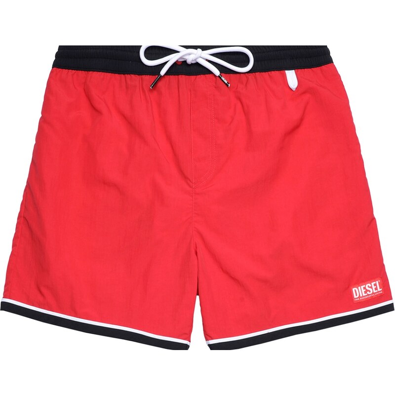 Pánske kúpacie kraťasy - A03880-0EFAW-42A - červená/čierna - Diesel 35544020
