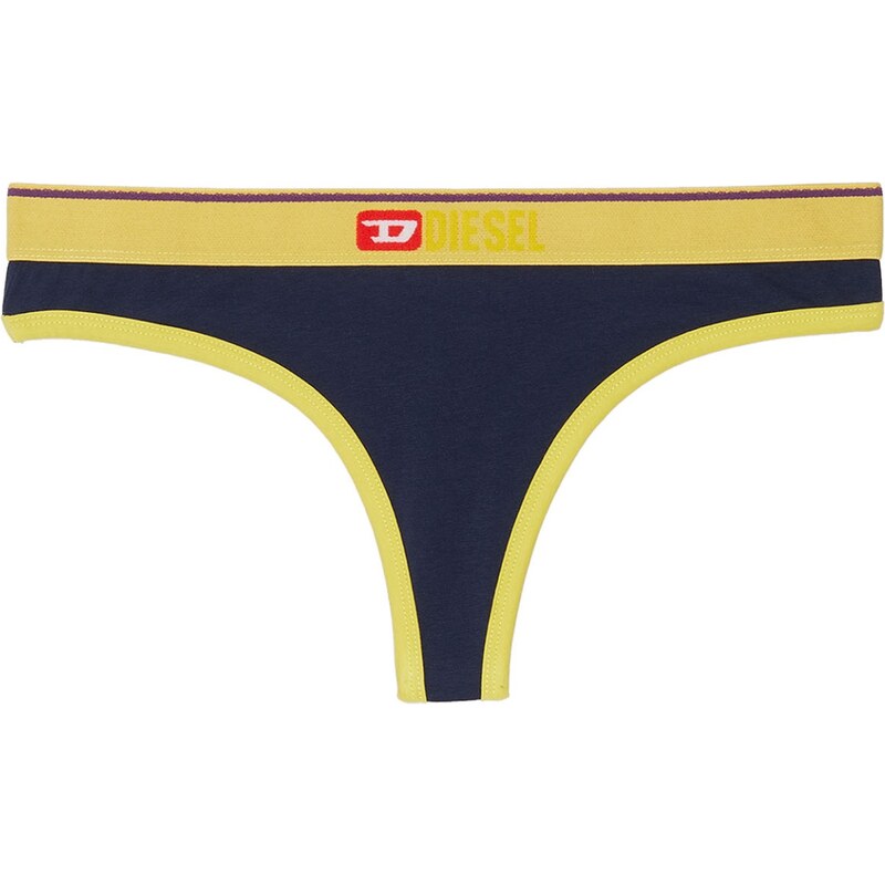 Dámske tangá A04127 - 0EFAV - 8AT tm.modrá/žltá - Diesel 32442390