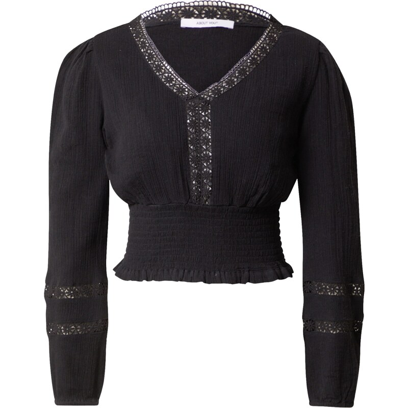 ABOUT YOU Tričko Suzi čierna 54231193