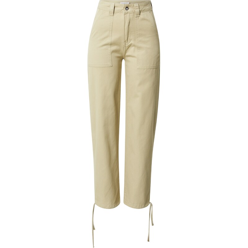 Warehouse Nohavice pastelovo zelená 54231223