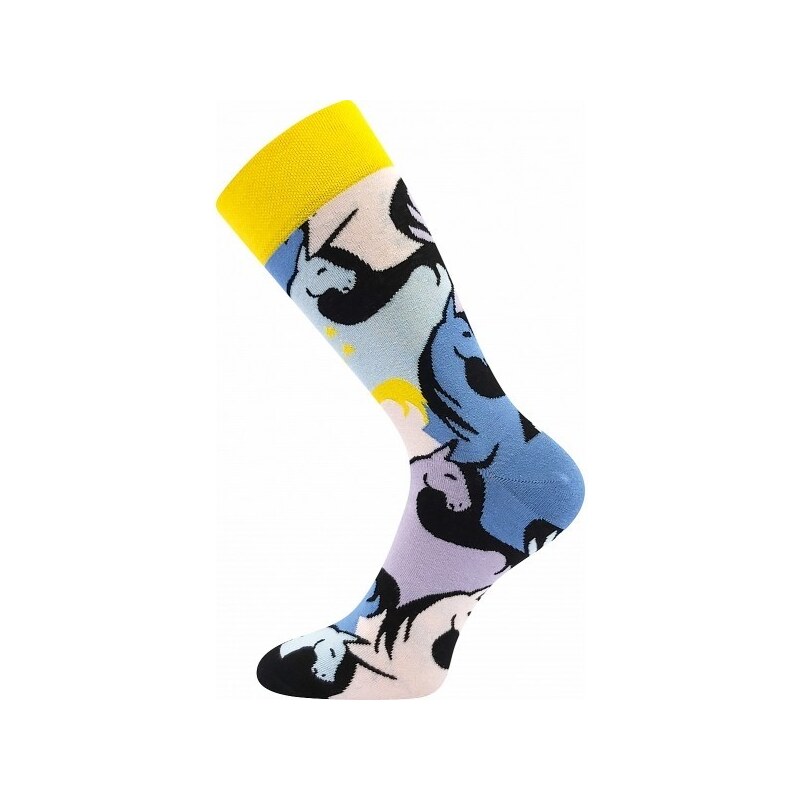 TWIDOR farebné veselé ponožky Lonka - JEDNOROŽCI - 1 pár 32490809