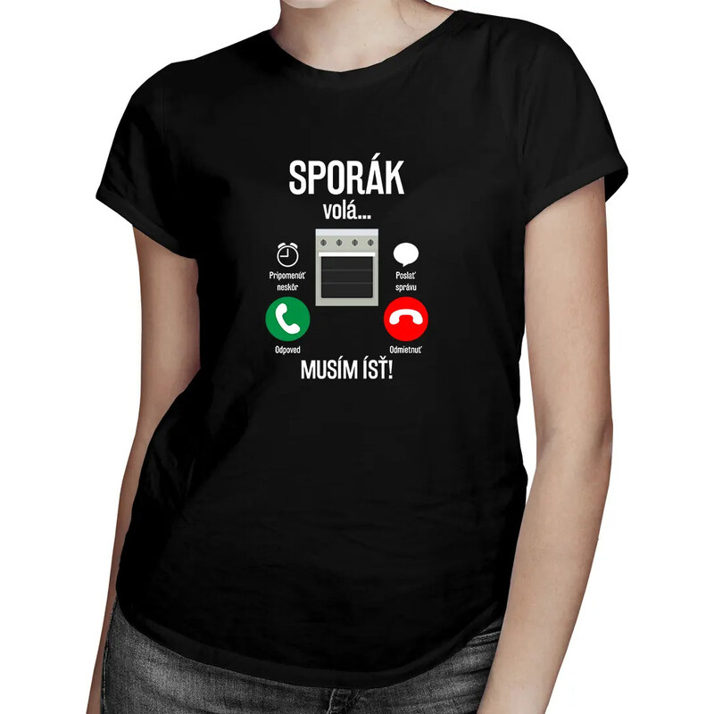 E-shop Garibald Sporák volá, musím ísť - dámske tričko s potlačou