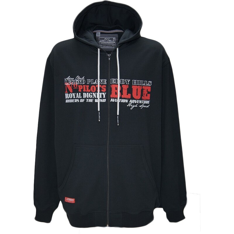 ULTIMATES Mikina Pilots, čierna 01138 42927733