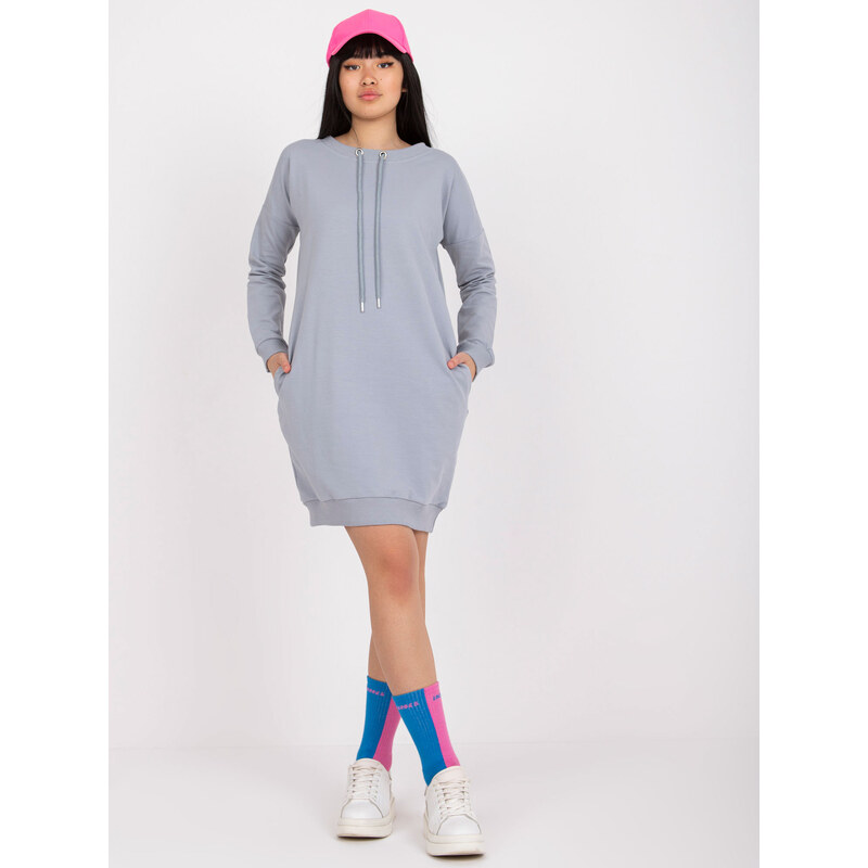 BASIC Feel Good Dress-AP-SK-A-006.73-gray 64684340