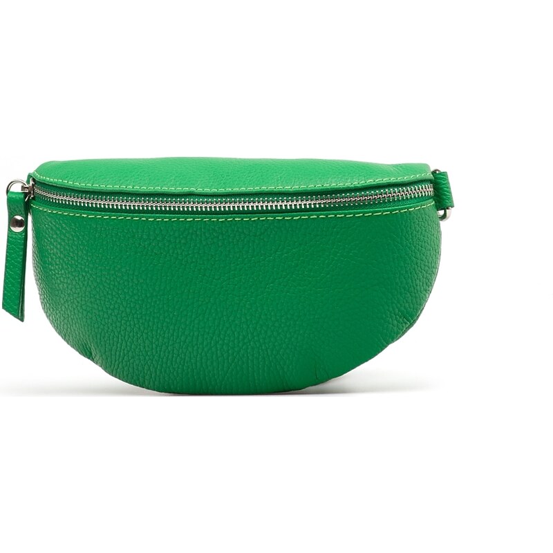 Blaire Kožená crossbody oblička Tamra zelená 64987579