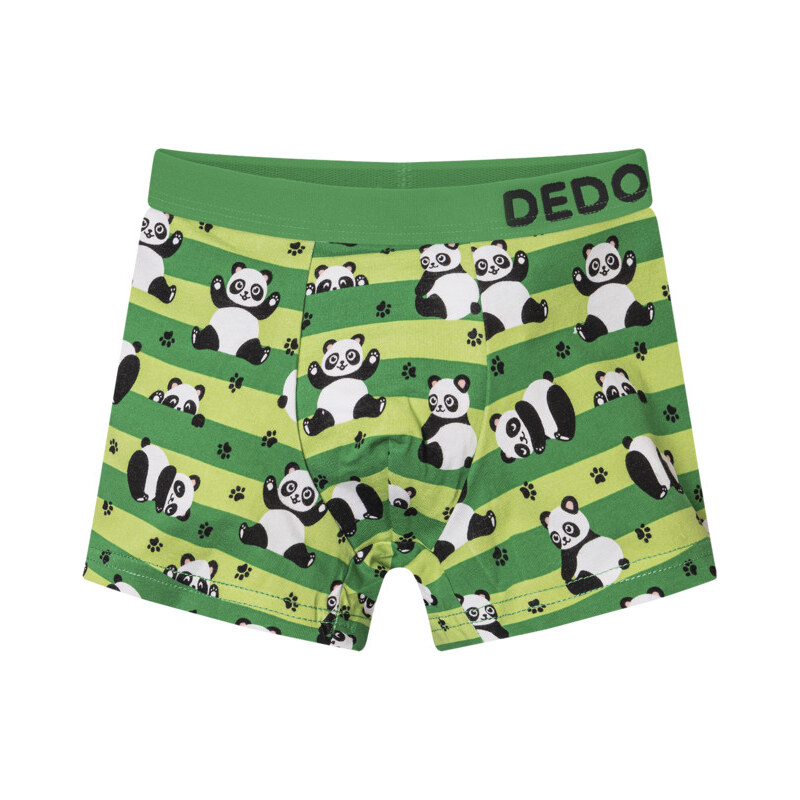 Veselé chlapčenské boxerky Dedoles Pandy a pásiky (GMBB249) 122 66060600