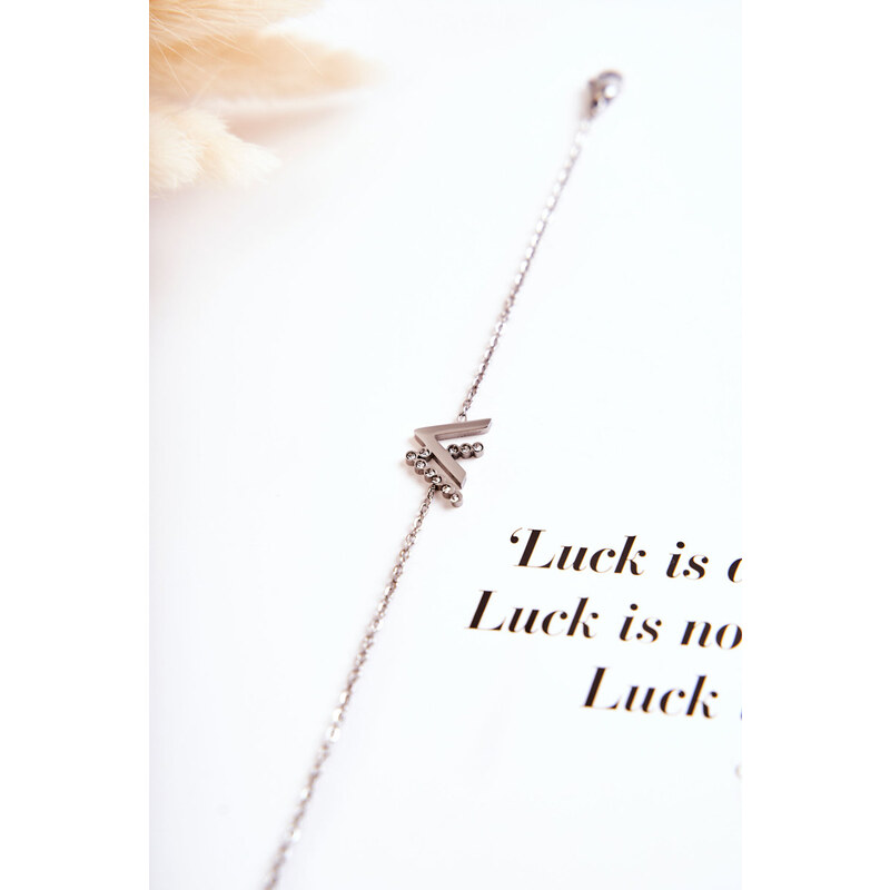 Giorgio&Dario Bracelet On a chain with zircons silver 58315142