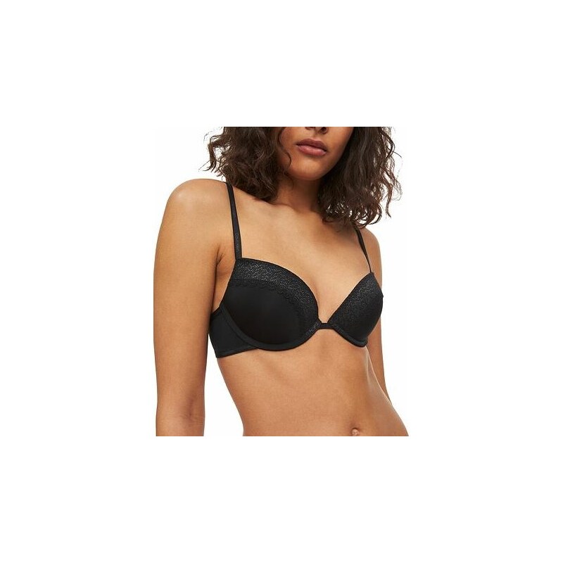 Podprsenka push-up QF5145E 001 čierna - Calvin Klein 32593559