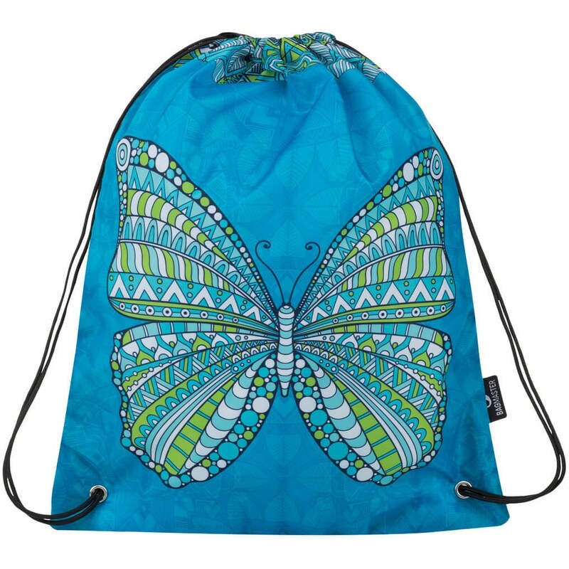 Bagmaster VRECKO MERCURY 9 B školské na prezuvky / telocvik - modrý 32077926
