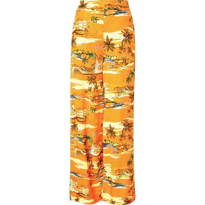 Nasty Gal Nohavice zmiešané farby / tmavooranžová 54231346