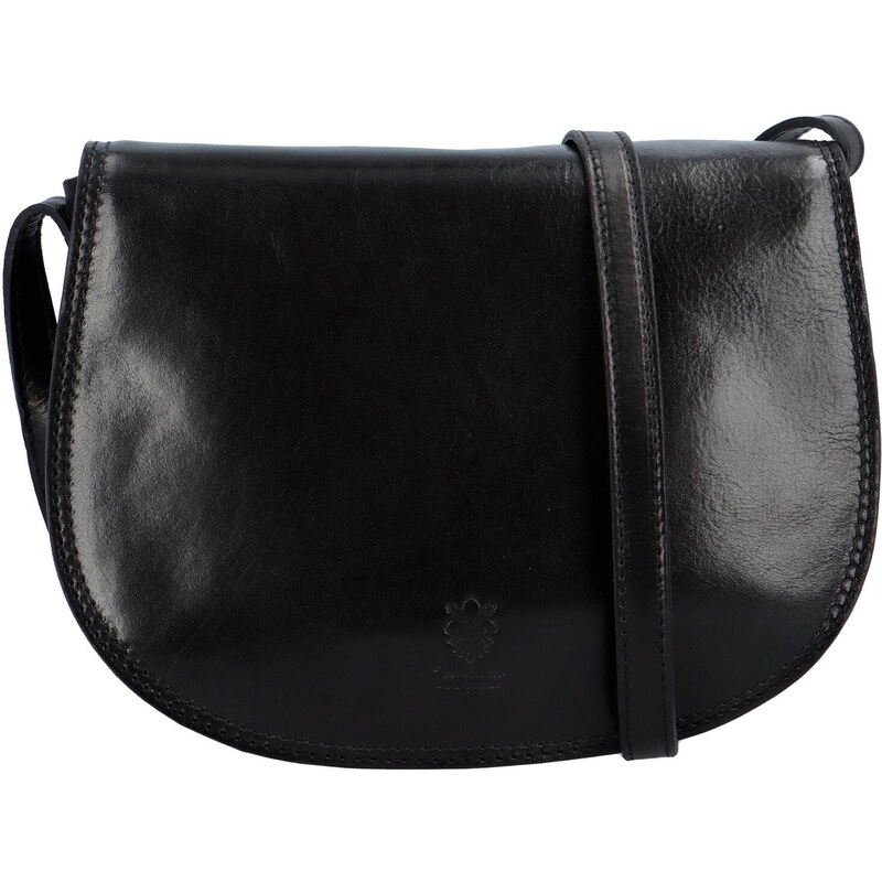 Delami Vera Pelle Dámska kožená crossbody čierna - Delami Linda čierna 46545260