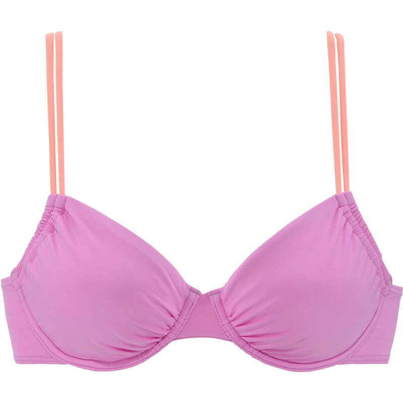 VENICE BEACH Bikinový top orchideová / oranžová 54231344