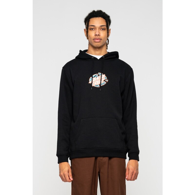 Santa Cruz Warp Broken Dot Front Hood Black 32622426