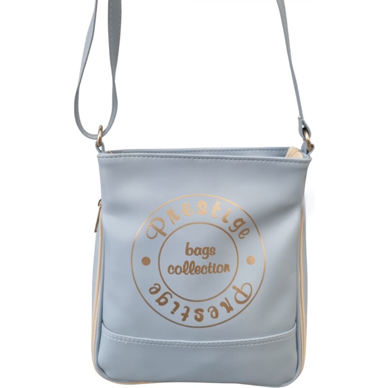 E-shop Katrins Fashion Svetlo-modrá crossbody kabelka Prestige