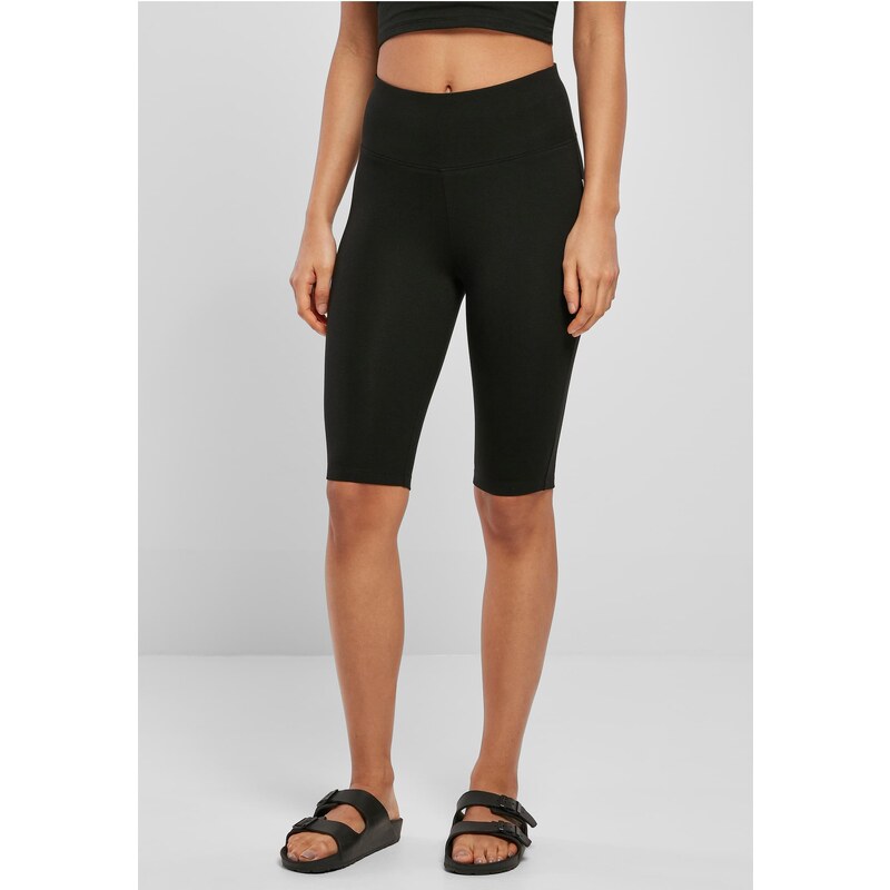 Urban Classics Womens Organic Stretch Jersey Cycling Shorts Black 50683597