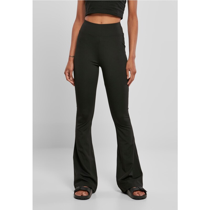 Urban Classics Womens recycled black high-waisted leggings 50637595