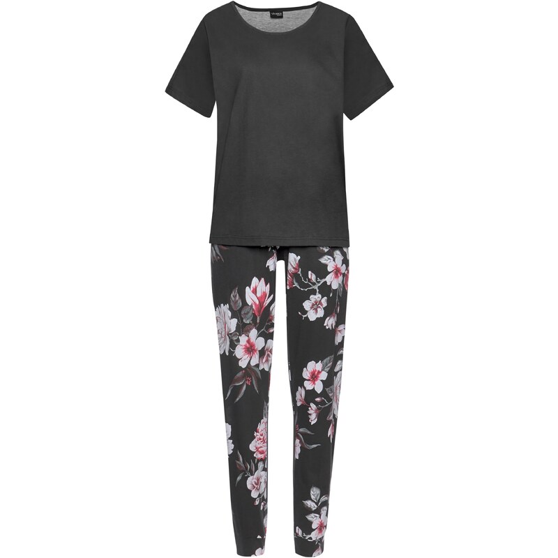 VIVANCE Pyžamo zmiešané farby / čierna 54231403