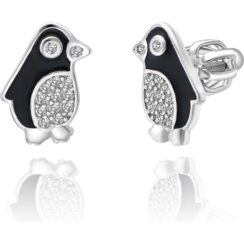 Olivie Strieborné náušnice na skrutku TUČNIAK 5928 32753851