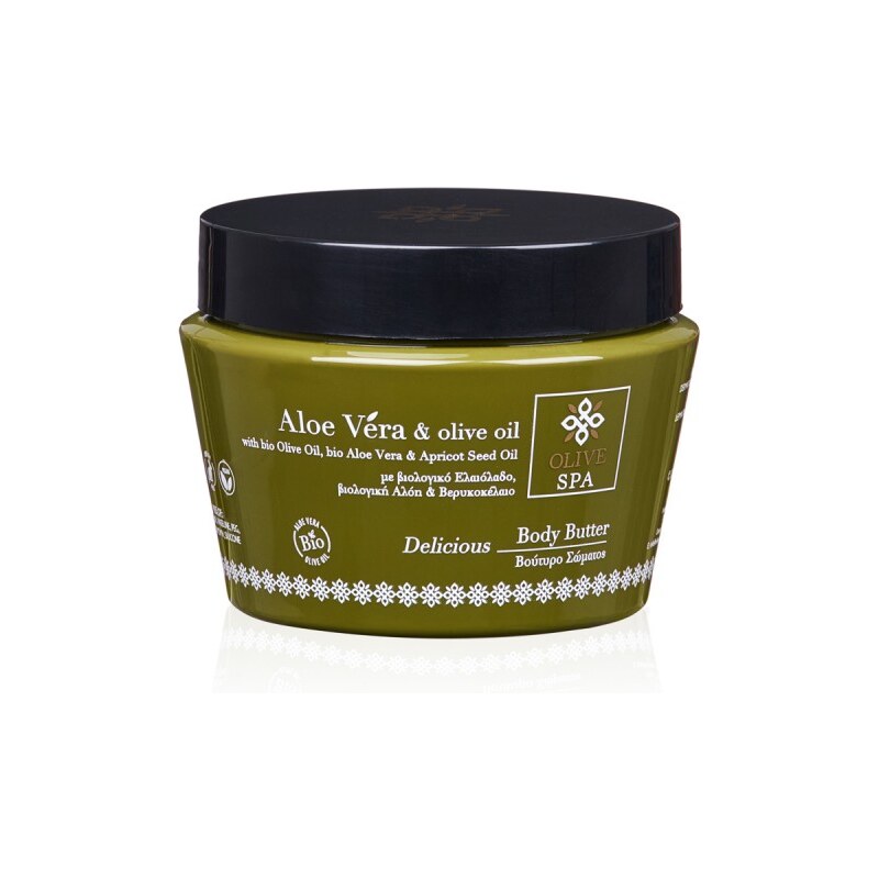 Aloe Vera & olive oil - Olive Spa Olive Spa Aloe Vera & olive oil Body butter delicious - Telové maslo delicious 250 ml