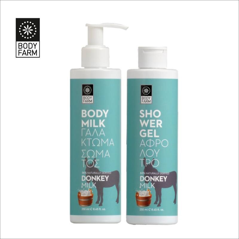 Donkey milk - Bodyfarm BodyFarm Donkey milk Shower gel - Sprchovací gél 250 ml