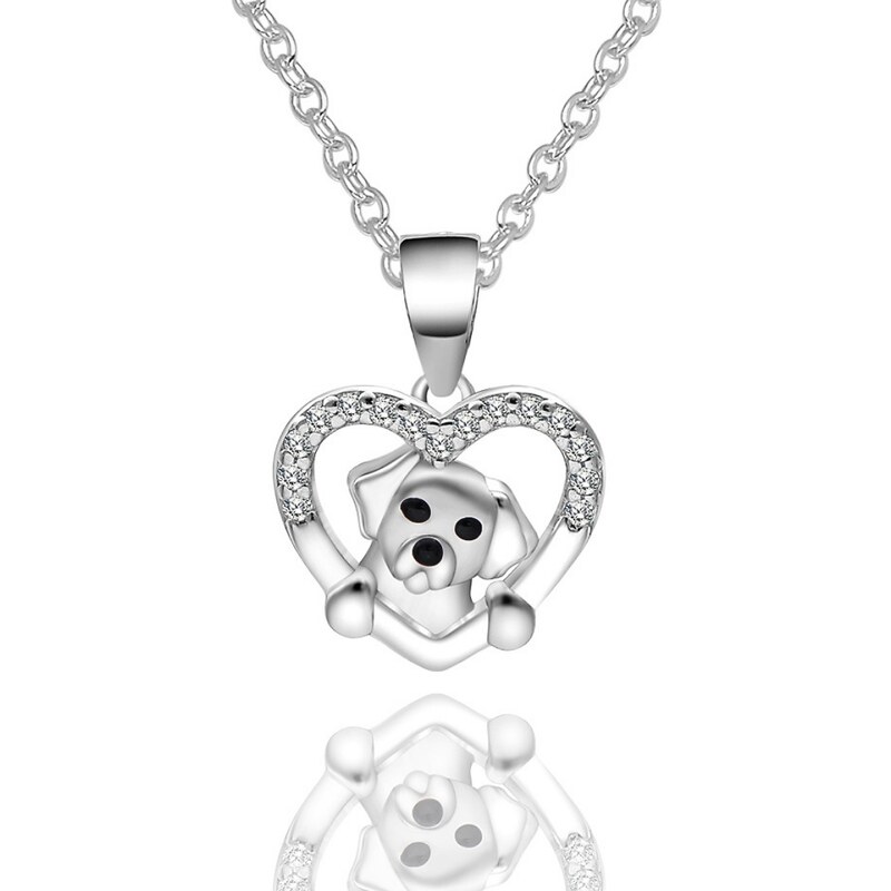 Olivie Strieborný náhrdelník ŠTENIATKO 5934 32753856