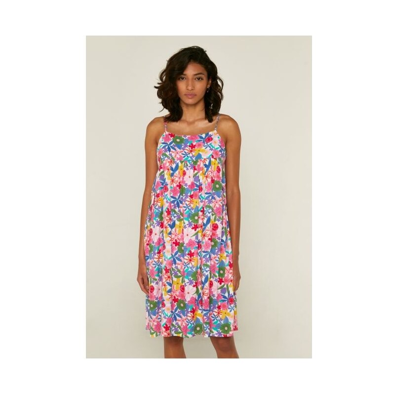 Compania Fantastica Vzorované mini šaty na ramienka 32775306