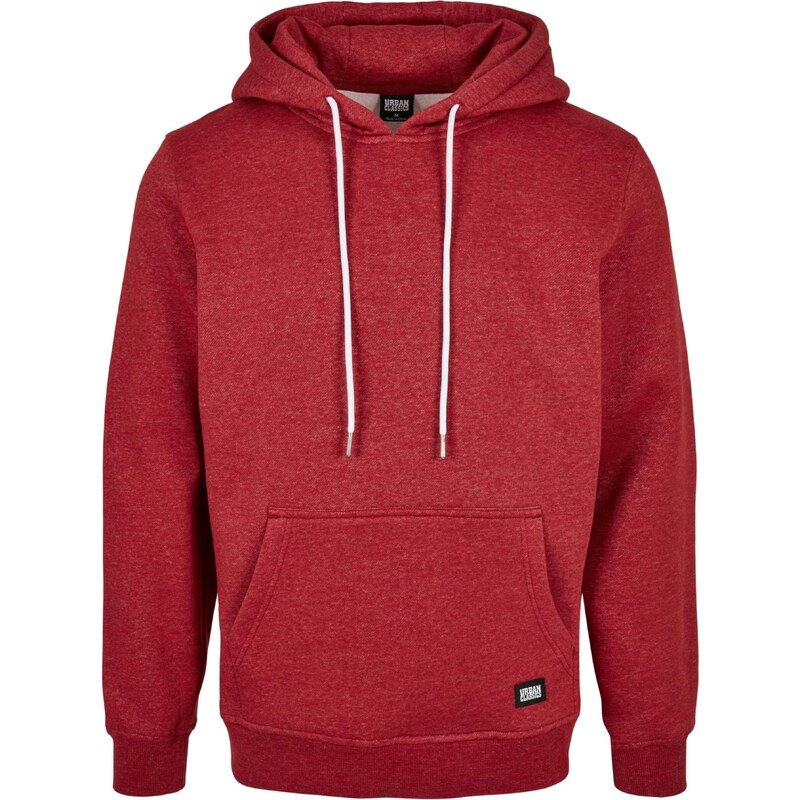 Urban Classics Mikina červená melírovaná 32793392