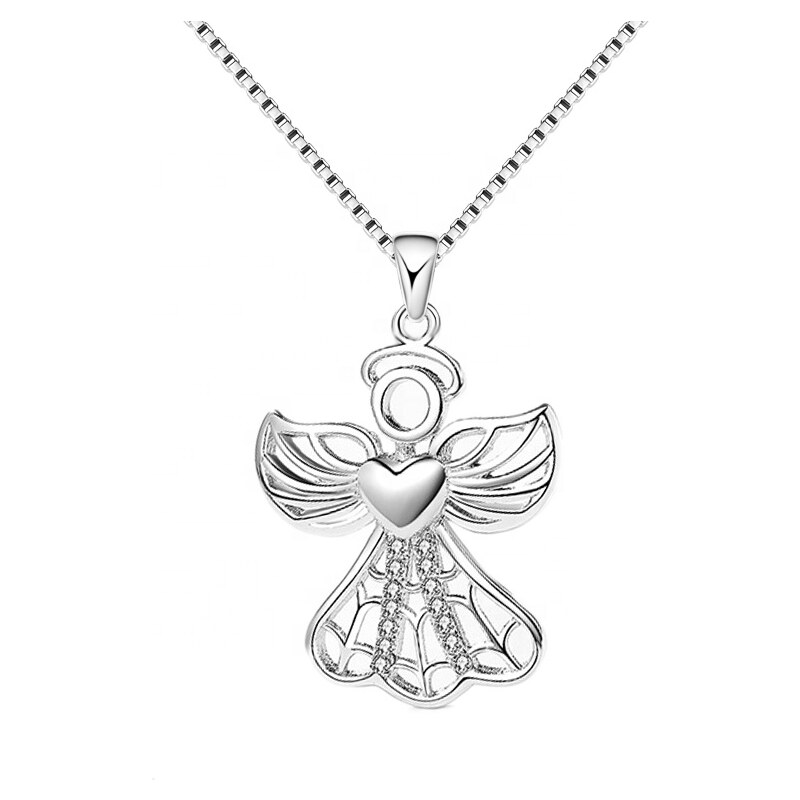 Olivie Strieborný prívesok ANJEL 5950 32915936