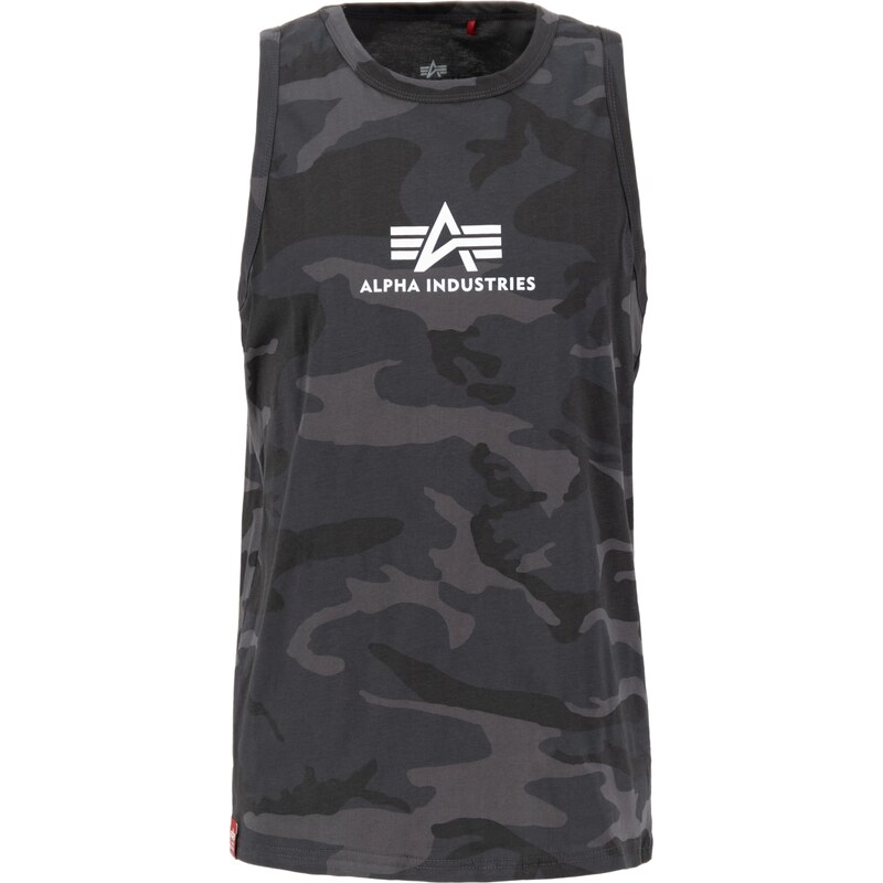 ALPHA INDUSTRIES Tričko kamenná / tmavosivá / čierna / biela 32837144