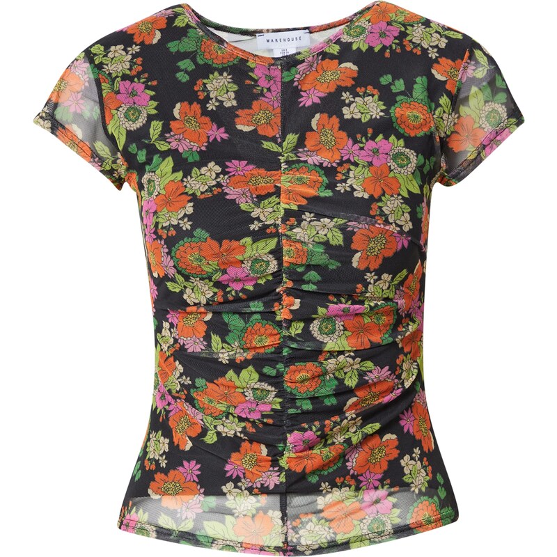 Warehouse Top zmiešané farby / čierna 66119558