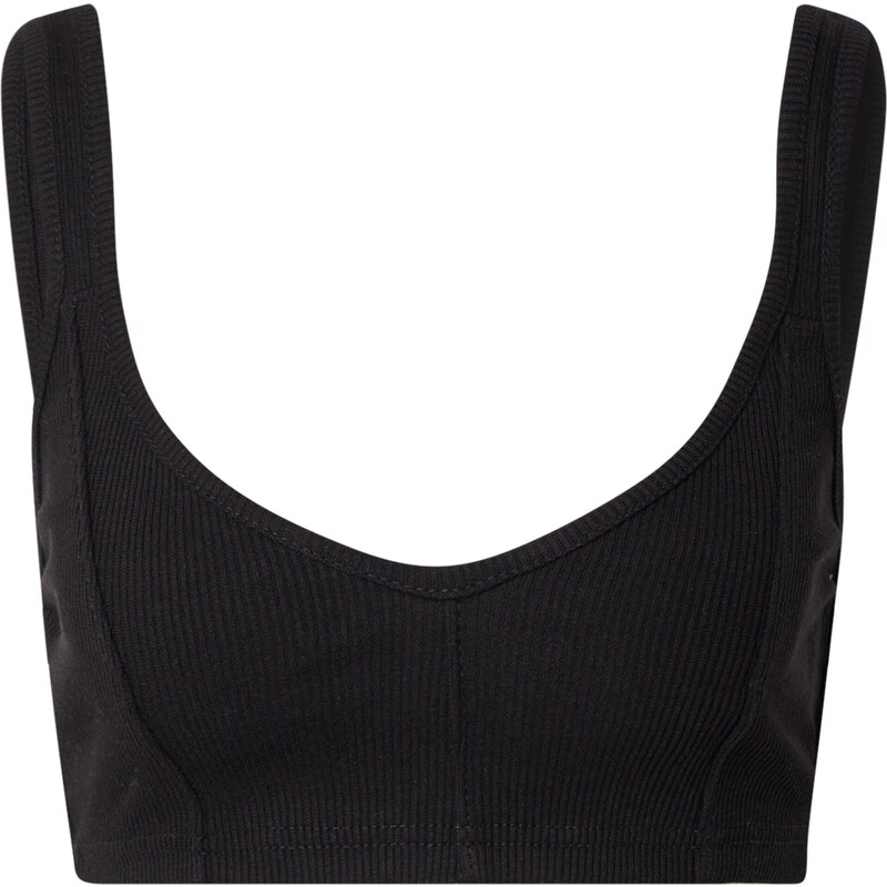 Nasty Gal Top čierna 63198468