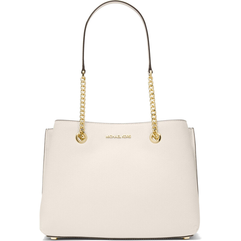 Michael Kors Kabelka Teagan Large Pebbled Leather Shoulder Bag Light 43382213