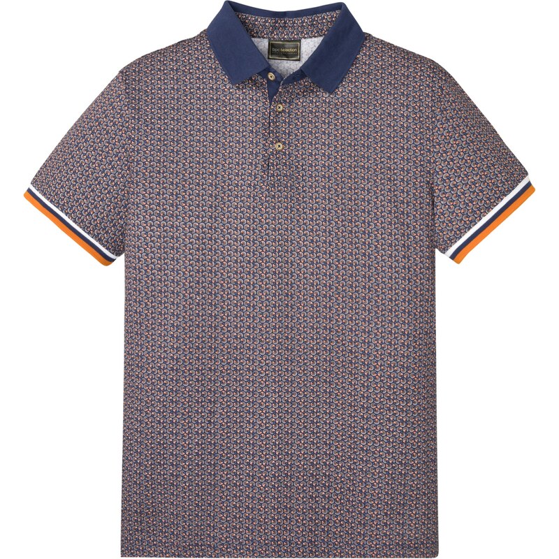 bonprix Polo tričko, džersejové, z čistej bavlny, krátky rukáv, farba 62696531