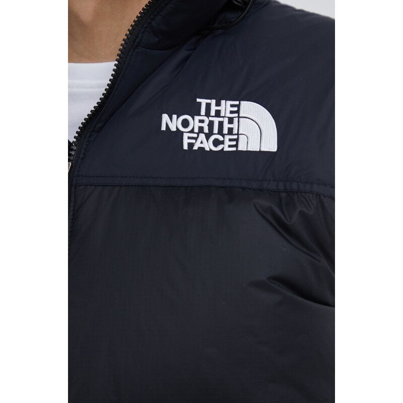Páperová vesta The North Face M 1996 RTRO NPSE VST pánska, čierna farba, zimná, NF0A3JQQLE41
