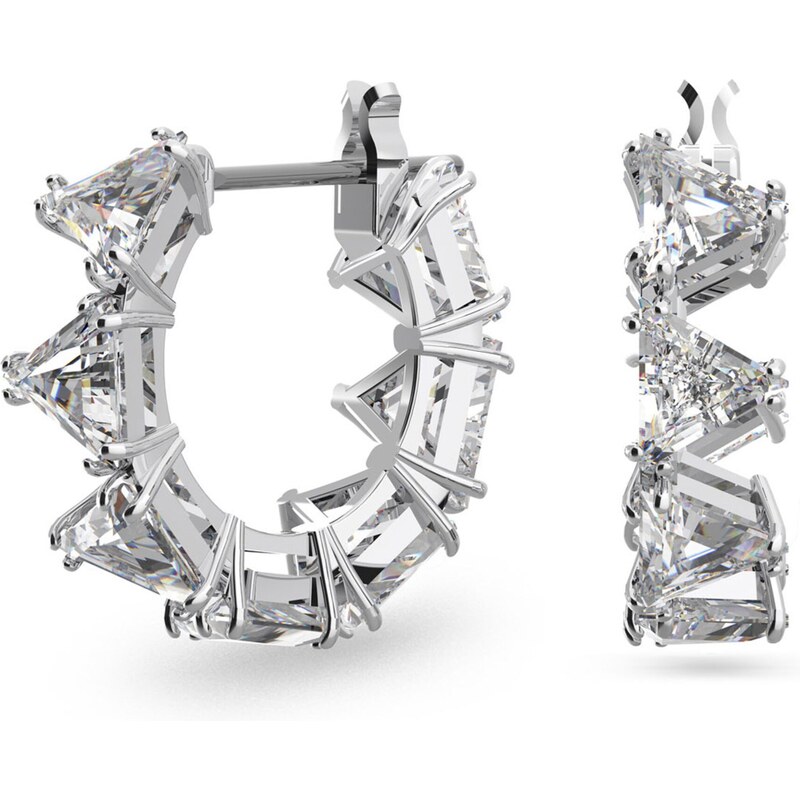 Swarovski Náušnice Matrix strieborná 39305290
