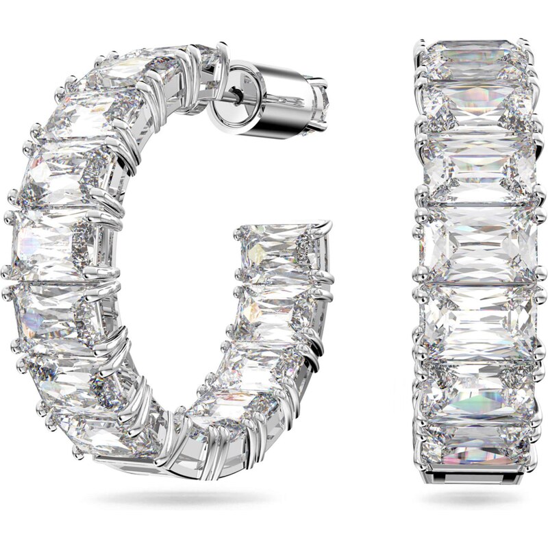 Swarovski Náušnice Matrix strieborná 44380144
