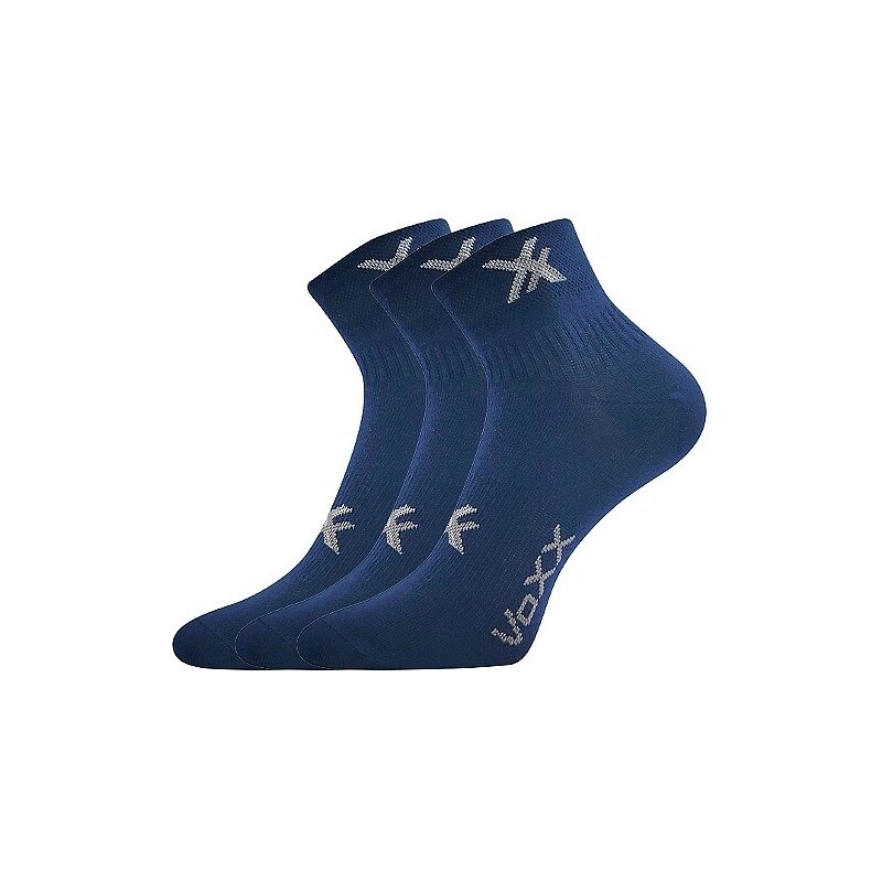 QUENDA športové ponožky VoXX Tm. modrá 43-46 3 páry 33904170