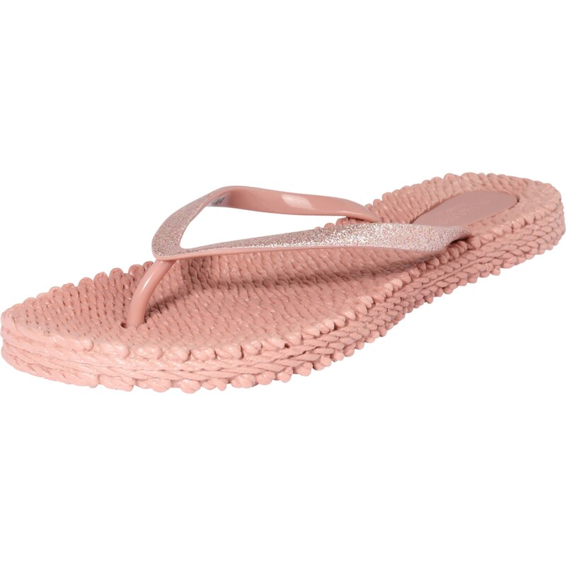 ILSE JACOBSEN Žabky Cheerful 01 ružová / strieborná 53247360