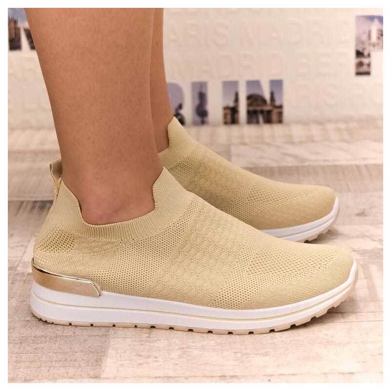 BOSIDO Dámske béžové tenisky ESTER 32861541