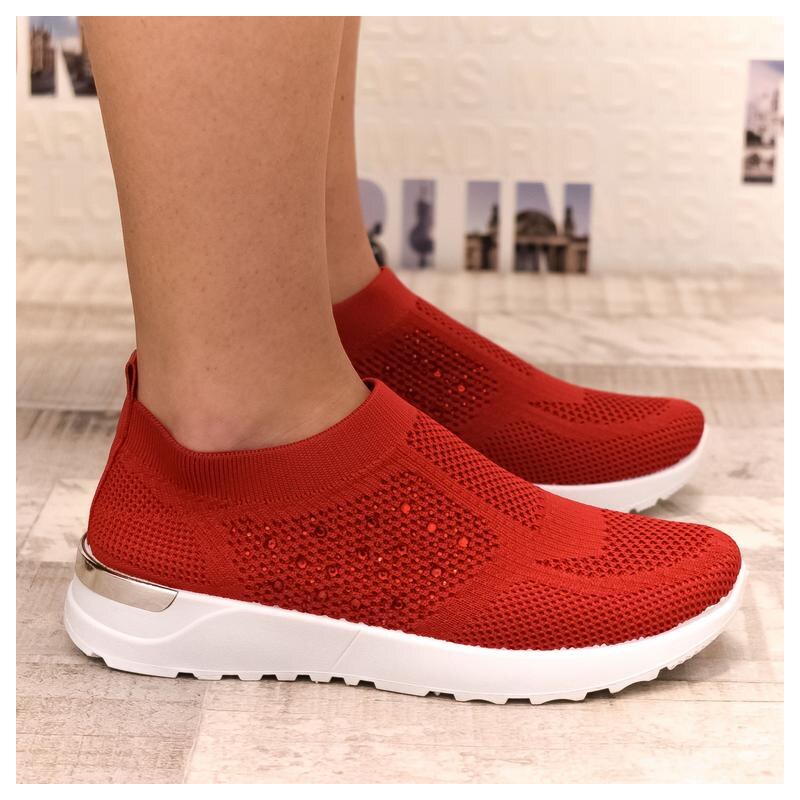 SS Dámske červené tenisky TAMI 32861535