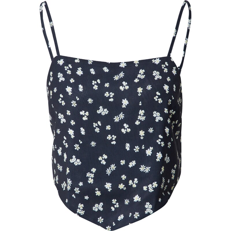 ABOUT YOU Top Daliah čierna / biela 54231736