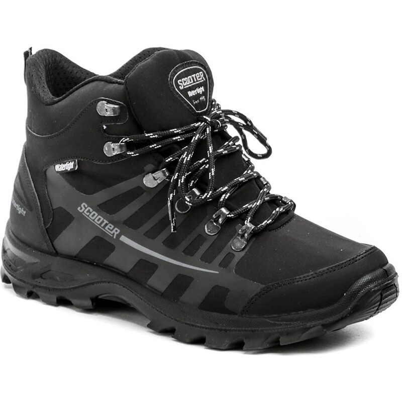 Scooter M5551 TS čierne trekingové topánky 32884703
