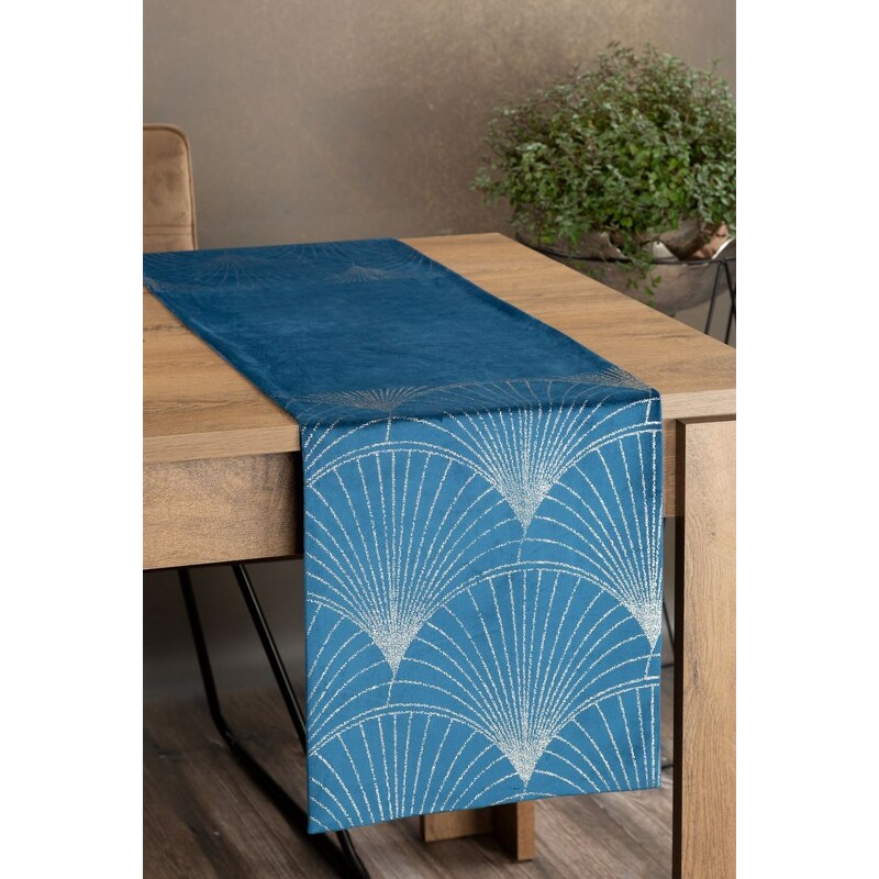 Eurofirany Unisex's Tablecloth 389913 Navy Blue